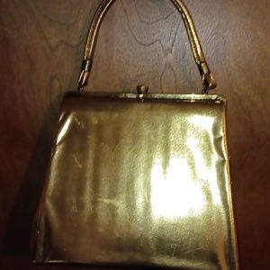 Vintage 1960s metallic purse
